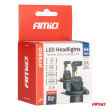 Żarówki samochodowe LED seria HYBRID H4 H19 6000K Canbus 60W AMIO-04114 - 4