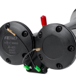 Klakson sygnał dźwiękowy fanfara podwójna chrom 12V 24V AMIO-03617 - 2