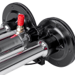 Klakson sygnał dźwiękowy fanfara podwójna chrom 12V 24V AMIO-03617 - 4