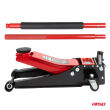 Podnośnik hydrauliczny niskoprofilowy lewarek typu żaba 3T 3000kg CE 75/510mm AMIO-04215 - 12