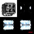 Lampa robocza drogowa LED PRO reflektor homologacja ECE R149 12V 24V AMIO-03867 - 7