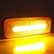 Lampa obrysowa LED OM-02-O prostokątna pomarańczowa AMIO-02376 - 5