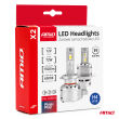 Żarówki samochodowe LED seria X2 H4/H19 6500K Canbus AMIO-02972 - 4