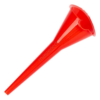 Lejek uniwersalny wąski skośny mały do paliwa cieczy wody 29 cm AMIO-03148