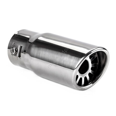 Końcówka tłumika wydechu stal nierdzewna MT 011 chrom AMIO-01311