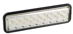 Lampa Slim-line cofania, wpuszczana z kauczukową uszczelką 135WMGE