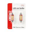 Żarówki LED CANBUS 4014 12SMD Festoon C5W C10W C3W 36mm White 12V 24V AMIO-01289 - 3