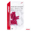 Konektory izolowane żeńskie płaskie 6.6mm 0.5-1.5mm2 10A 10 szt. AMIO-03063 - 4