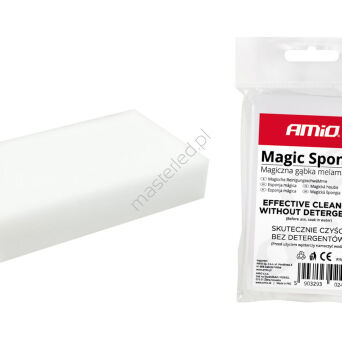 Magiczna gąbka uniwersalna czyszcząca melaminowa MS-01 AMIO-02474