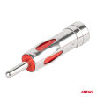 Adapter antenowy redukcja wtyk ISO DIN prosty AMIO-03965 - 4