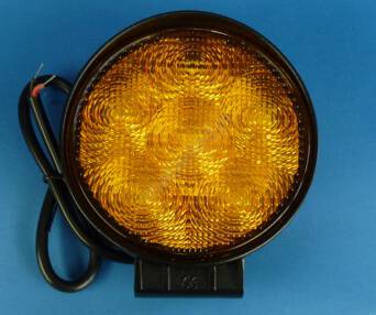 Lampa ostrzegawcza LED, 18W żółta KW-1115 strobo