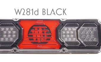 2525 DD L BLACK  Lampy zespolone tylne W281d DD