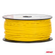 Przewód jednożyłowy żółty CCA 1x1.5mm2 50m 7.5A 12/230V AMIO-04449 - 2