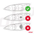 Żarówki samochodowe LED seria PL Lens H7 soczewka 6000K Canbus AMIO-03668 - 8