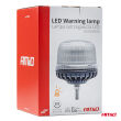 Lampa ostrzegawcza błyskowa kogut 24 LED W25SB 12V 24V AMIO-03339 - 6