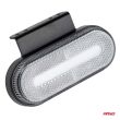 Lampa obrysowa LED OM-01-W owalna biała AMIO-02375 - 2