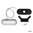 Lampa obrysowa LED OM-01-W owalna biała AMIO-02375 - 4