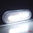 Lampa obrysowa LED OM-01-W owalna biała AMIO-02375 - 5