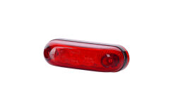 Lampka obrysowa LED LD 410 czerwona, 12/24V