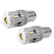 Żarówki LED CANBUS 3020 22SMD UltraBright 1157 BAY15D P21/5W White 12V 24V AMIO-02450 - 2