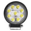 Lampa robocza LED szperacz AWL04 9 LED 12V 24V AMIO-01615 - 4