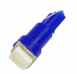 ŻARÓWKA LED T5 W1,2W LICZNIK ZEGARY k.Niebieski