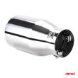 Końcówka tłumika wydechu stal nierdzewna MT 018 chrom AMIO-01318 - 2
