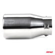 Końcówka tłumika wydechu stal nierdzewna MT 018 chrom AMIO-01318 - 3