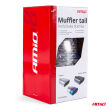 Końcówka tłumika wydechu stal nierdzewna MT 018 chrom AMIO-01318 - 4