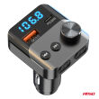 Transmiter samochodowy FM 1×USB-A 1×USB-C 12V 24V AMIO-04647 - 6