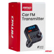 Transmiter samochodowy FM 1×USB-A 1×USB-C 12V 24V AMIO-04647 - 10