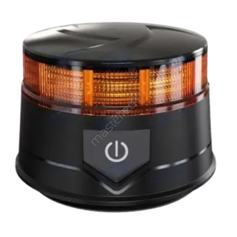 Lampa ostrzegawcza LED 12–24V akumulatorowa – na magnes, kogut ostrzegawczy IP67