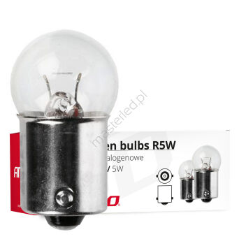 Żarówki halogenowe R5W BA15s 24V 10 szt. AMIO-01003