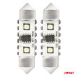 Żarówki LED CANBUS Festoon C5W 2SMD 3838 36mm White 12V 24V AMIO-04248 - 2