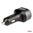 Szybka ładowarka samochodowa z woltomierzem 48W PD30W QC3.0 USB-A USB-C AMIO-04178 - 4