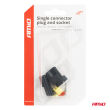 Złącze elektryczne wodoodporne zestaw 1 PIN 2.2mm AMIO-04345 - 5