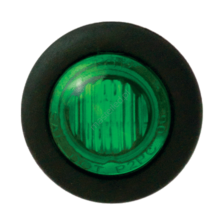 Okrągła lampa obrysowa zielona 181GME