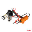 2w1 Światła do jazdy dziennej LED z kierunkowskazem PY21W AMIO-02451 - 6