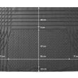 Mata do bagażnika gumowa uniwersalna 120x80cm TM01 AMIO-02465 - 5
