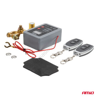 Zdalny automatyczny wyłącznik akumulatora 12V 240A (BATT) AMIO-04832