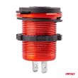 Wodoodporna ładowarka z gniazdami 2xUSB 12V 24V MOD-10 AMIO-02860 - 3