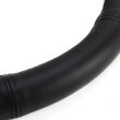 Pokrowiec skórzany nakładka na kierownicę samochodową L 39-41cm AMIO-01767 - 2