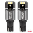 Żarówki LED FULL CANBUS PRO T15 W16W 4x3030 SMD białe 12V 24V AMIO-03581 - 2