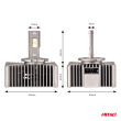 Żarówki żarniki LED seria XD D5S 6500K Canbus AMIO-03314 - 3