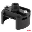 Klucz do filtra oleju nastawny 80–115 mm CrV AMIO-04955 - 2