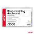 Zestaw zszywek do plastiku duży 3000szt. AMIO-04743 - 6