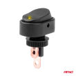 Włącznik przełącznik elipsa z podświetleniem 12V 24V AMIO-03088 - 2