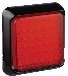 Kwadratowa lampa tylna zespolona  STOP / POZYCJA ; 80RME ; 80CRME  12/24V