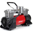 Kompresor samochodowy ACOMP-18 metalowy 2 cylindry 12V AMIO-02640 - 6