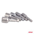 Zestaw nasadek magnetycznych 5el. 6-8-10-12-13mm AMIO-04937 - 5